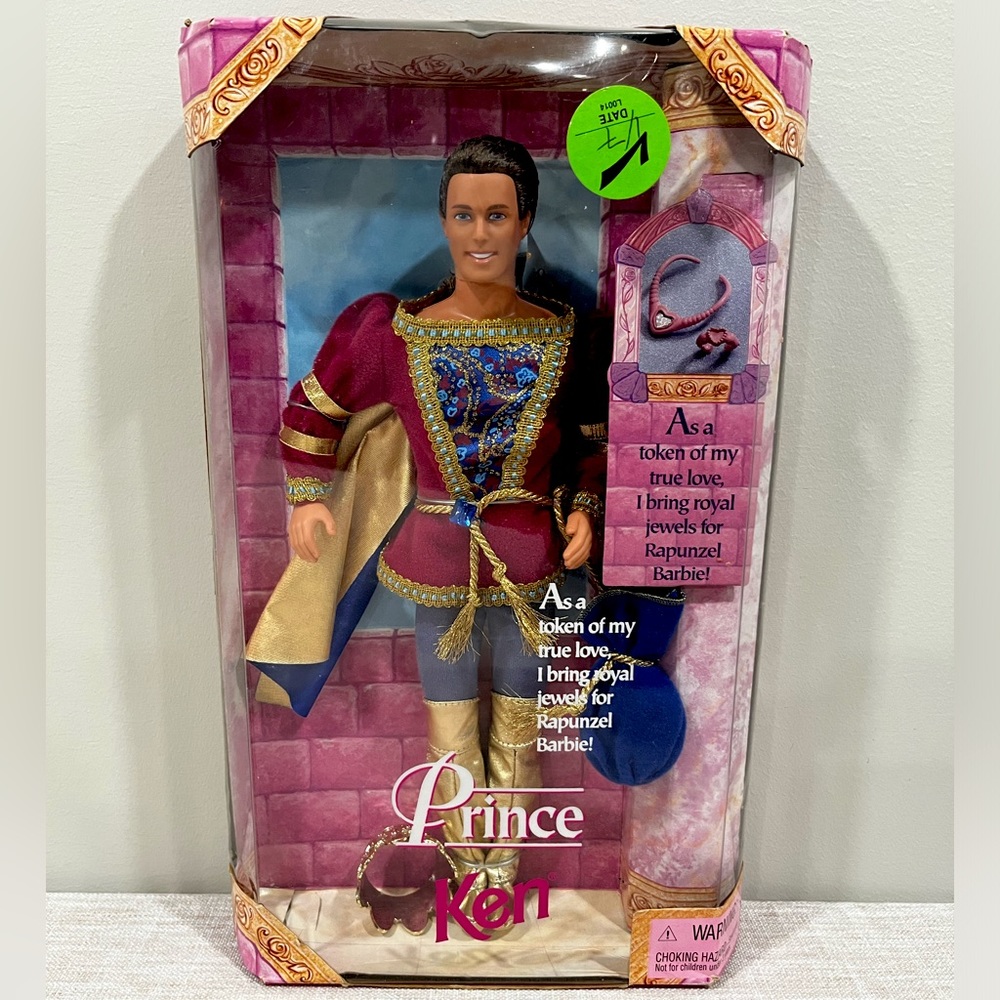 Prince Ken for Rapunzel barbie doll 1997